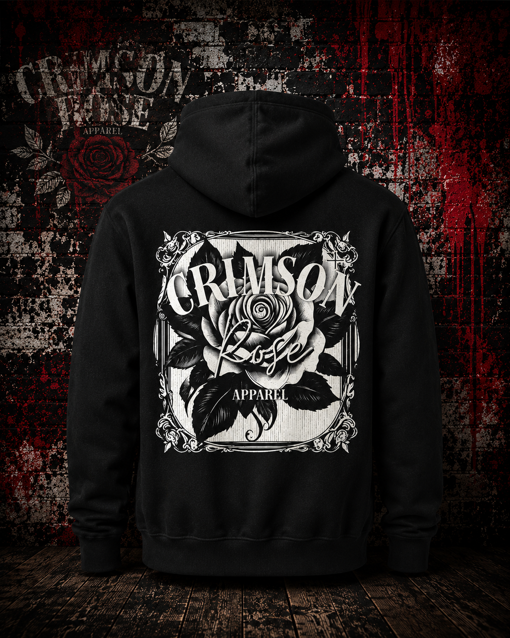 Crimson Rose Apparel Hoodie