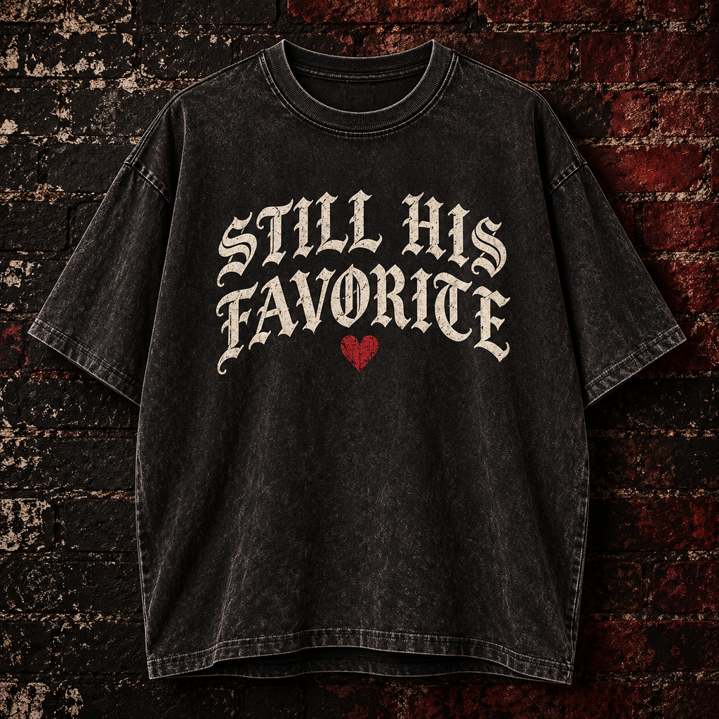 Still His Favorite Vintage Mineral Wash Tee